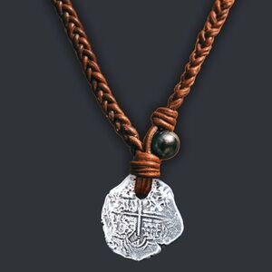 ROYALE MERCHANT SANTIAGO COIN necklace
